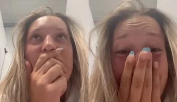 Vrouw gaat naar het campingtoilet en hoort iets wat ze absoluut niet wilt horen!