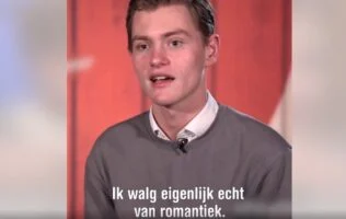 ‘Ik walg echt van romantiek.’ Reactie van zijn date is hilarisch!