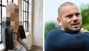 Wesley Sneijder gespot met piepjonge nieuw vriendinnetje