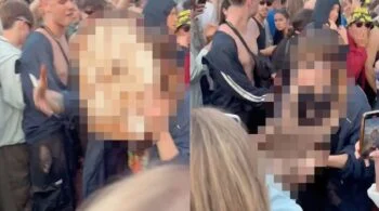 Gast heeft iets te zware snoepjes gepakt tijdens festival